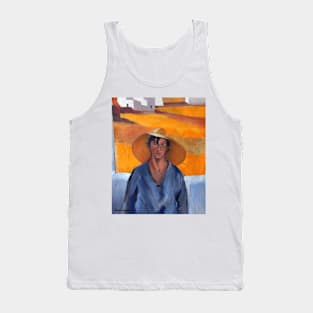 The Straw Hat - after Nikolaos Lytras Tank Top